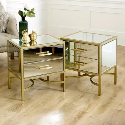 Gold Mirrored Furniture