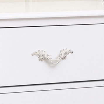 3 Drawer Bedside Table - Elizabeth White Range