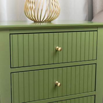 3 Drawer Bedside Table - Hales Green Range