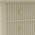3 Drawer Chest of Drawers and Pair of Bedside Tables - Hales Taupe Range
