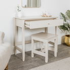 3 Drawer Chest of Drawers, Tall 5 Drawer Bedside Table and Pair of 3 Drawer Bedside Tables - Hales Taupe Range