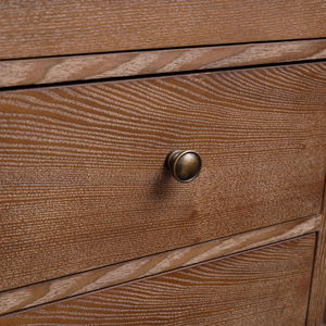4 Drawer Wooden Chest of Drawers and Pair of 3 Drawer Bedside Tables - Ashwell Range