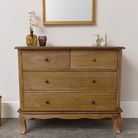 4 Drawer Wooden Chest of Drawers - Ashwell Range