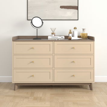 6 Drawer Chest of Drawers - Oswin Range