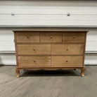 Pair Of 2 Dark Wood 3 Drawer Bedside Table - Ashwell Range