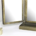 Antique Brass Dressing Table Mirror