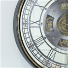 Antique Gold Mirrored Cog Wall Clock