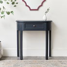 Black Half Moon Table - Daventry Black Range