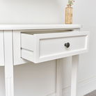 Ivory Half Moon Table - Daventry Ivory Range