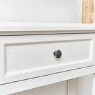 Ivory Half Moon Table - Daventry Ivory Range