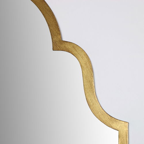 Arched Gold Wall Mirror 61cm x 101cm