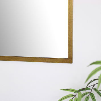 Arched Gold Wall Mirror 61cm x 101cm