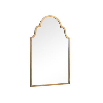 Arched Gold Wall Mirror 61cm x 101cm