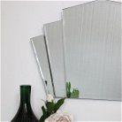 Art Deco Fan Frameless Wall Mirror 40cm x 60cm