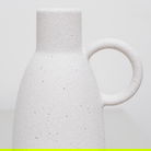Beige Speckled Stone Poco Styled Flower Jug Vase - 13cm