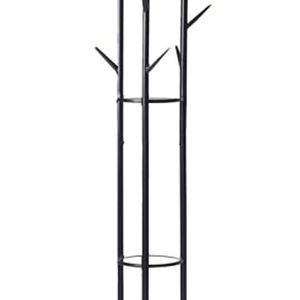 Black and Gold Coat Rack / Umbrella Stand
