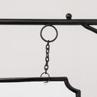 Black and White Metal Wall Mounted Hanging Pantry Sign