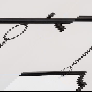 Black and White Metal Wall Mounted Hanging Pantry Sign