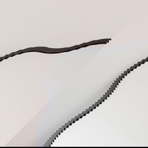 Black Full Length Wavy Mirror - 70cm x 165cm