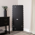 Black Full Length Wavy Mirror - 70cm x 165cm