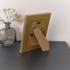 Black & Gold Rectangle Photo Frame 15cm