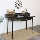 Black Vintage Metal Desk