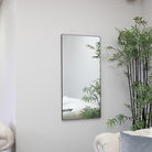 Black Wall Mirror 100cm x 50cm