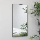 Black Wall Mirror 100cm x 50cm