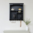 Black Wall Mounted Plate Rack