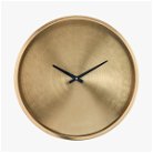 Brushed Antique Brass Round Wall Clock 50cm x 50cm