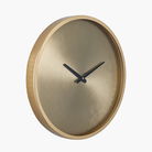 Brushed Antique Brass Round Wall Clock 50cm x 50cm