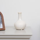 Ceramic Cream Speckled Urchin Vase - 17cm