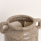 Ceramic Speckled Grey Glaze Vase