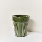 Classic Ceramic Green Planter Pot