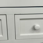 Cream Wall Mounted Cupboard with Drawers - Lyon Range
