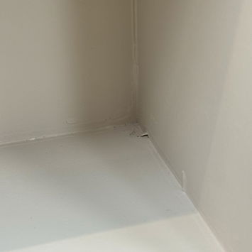 Cream Wall Mounted Cupboard with hooks - Lyon Range