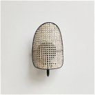 Curved Rattan Effect Wall Light
