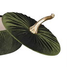 Dark Green Velvet Pumpkin Storage Box