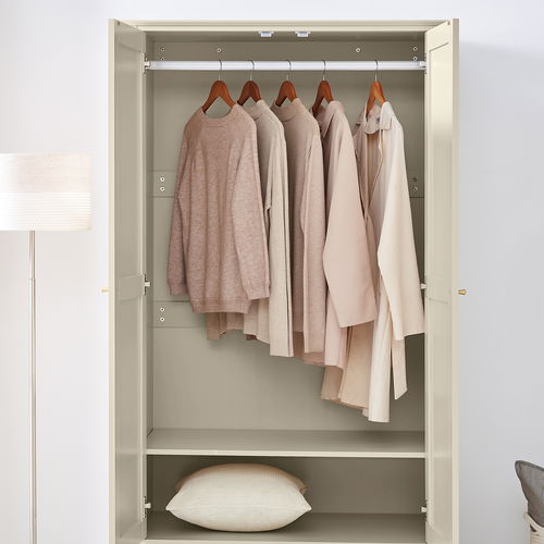 Double Wardrobe - Hales Taupe Range