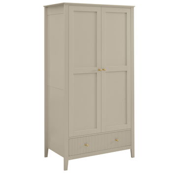 Double Wardrobe - Hales Taupe Range