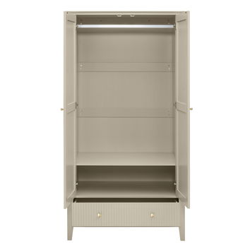 Double Wardrobe - Hales Taupe Range