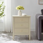 Dressing Table, Stool & Pair of 3 Drawer Bedside Tables - Hales Taupe Range