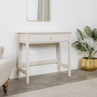 Dressing Table, Stool & Pair of 3 Drawer Bedside Tables - Hales Taupe Range
