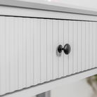 Dressing Table, Stool & Pair of 3 Drawer Bedside Tables - Hales White Range