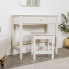 Dressing Table & Stool Set - Hales Taupe Range