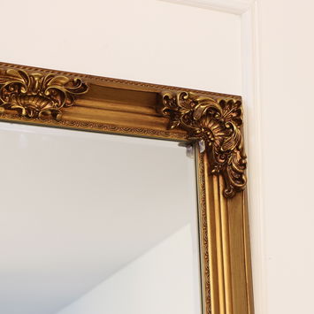 Extra, Extra Large Ornate Antique Gold Full Length Wall/Floor Mirror 85cm x 210cm