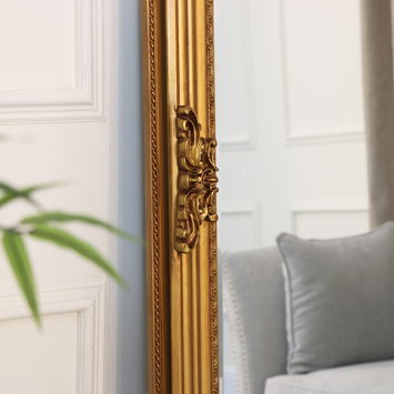 Extra, Extra Large Ornate Antique Gold Full Length Wall/Floor Mirror 85cm x 210cm