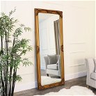 Extra, Extra Large Ornate Antique Gold Full Length Wall/Floor Mirror 85cm x 210cm