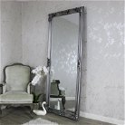 Extra, Extra Large Ornate Antique Silver Full Length Wall/Floor Mirror
