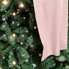 Extra Large Blush Pink Velvet Christmas Bow - 70cm x 140cm